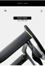 Load image into Gallery viewer, Icon Energy Oversized Square Sunglasses – Bold, Blocky, and Unbothered
