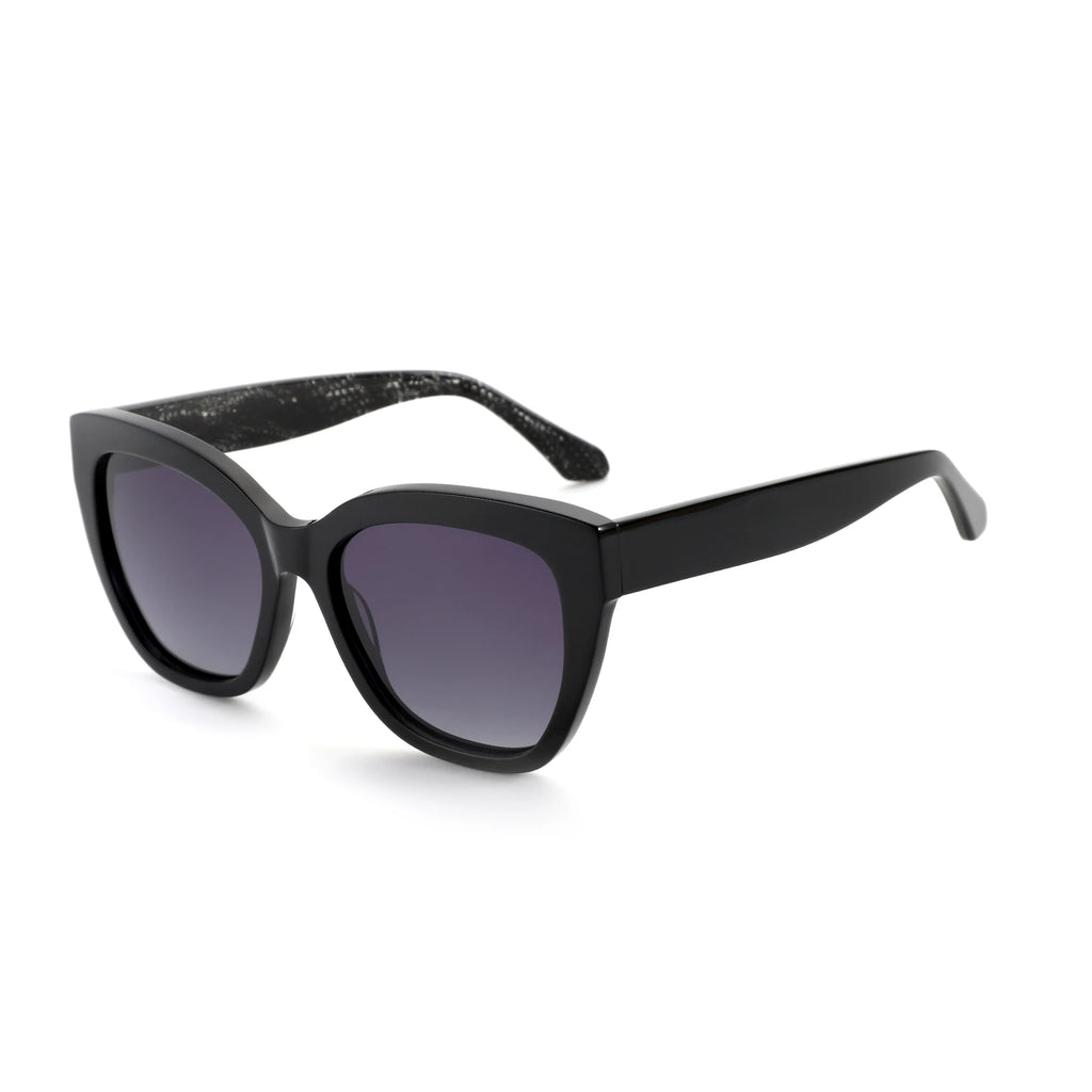 Oversized Butterfly Cat-Eye Sunglasses | Polarized UV400 | Acetate Frame