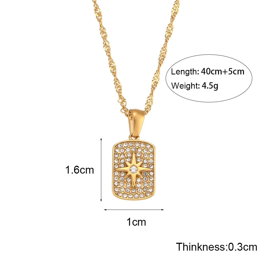 Gold Pendant Necklace - The PM Edit