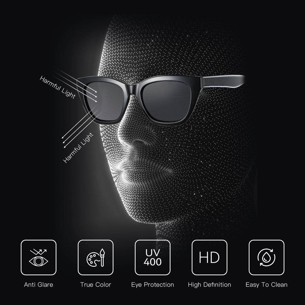 Square Polarized Sunglasses | UV400 Protection