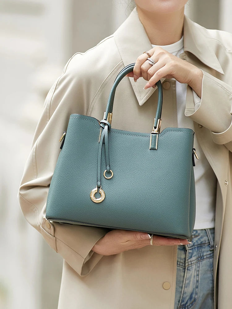 Handmade Genuine Cow Leather Saddle Crossbody Bag | Premium Everyday Bag