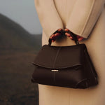 Load image into Gallery viewer, Structured Leather Handbag – Sleek. Chic. Made to Move.
