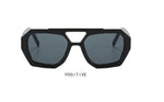 Load image into Gallery viewer, Double Beam Geometric Sunglasses – Futuristic Edge Meets Everyday Cool

