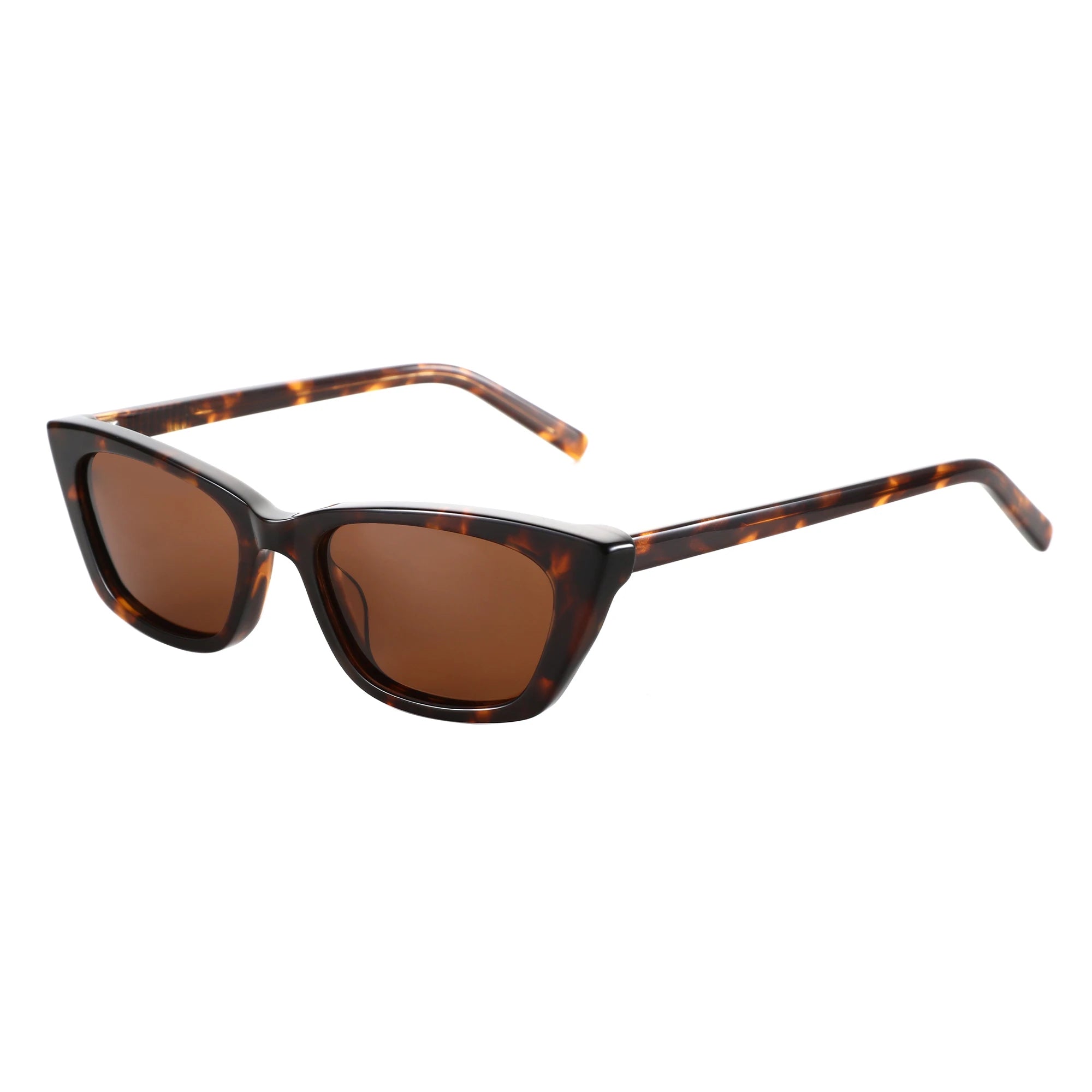Retro Cat-Eye Polarized Sunglasses | UV400 | Handmade Acetate Frame