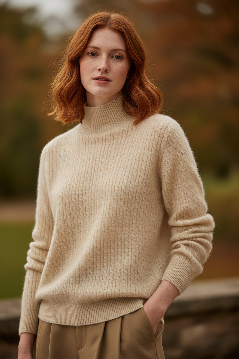 Beige Redhead Model