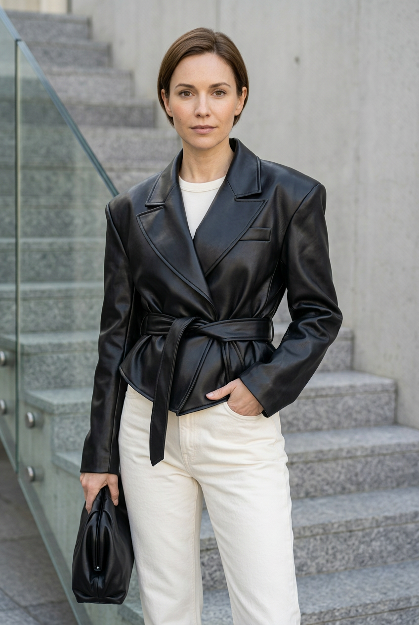 Black jacket — original white model