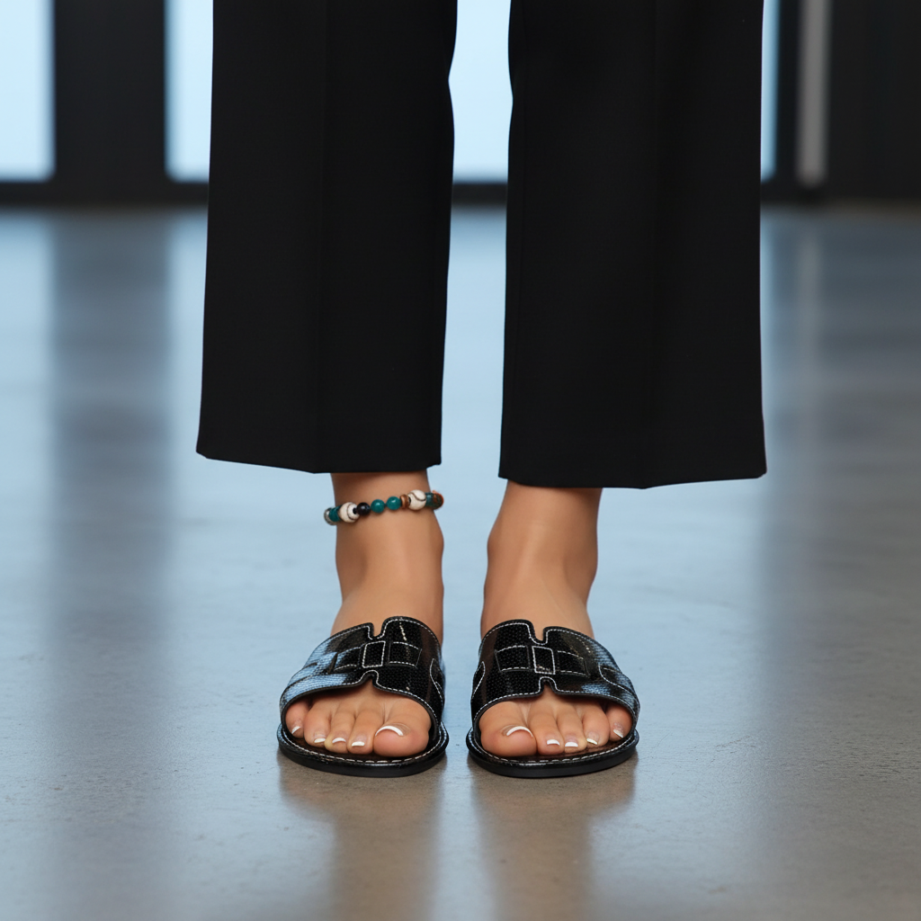 Black Perforated