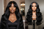Load image into Gallery viewer, 200% Density 13x4 Full Frontal Lace Wig Body Wave, 100% Human Hair, 200% Density
