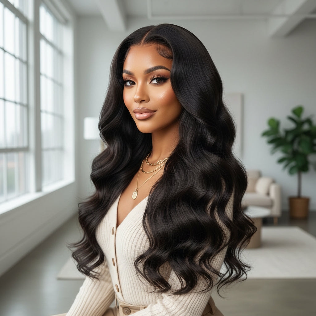 13x6 Body Wave HD Lace Front Wig 180% Density | 100% Human Hair