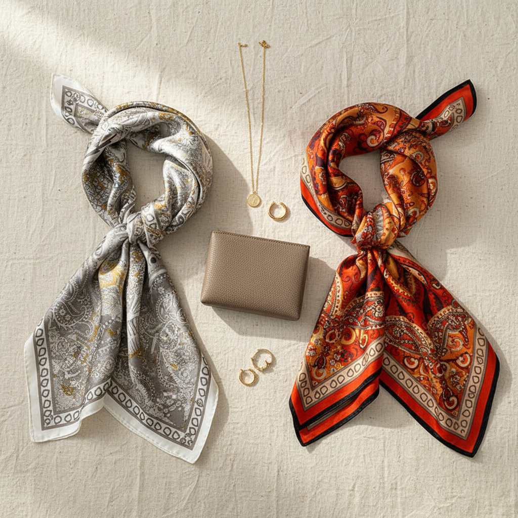Botanical Scarf — Both Colorways