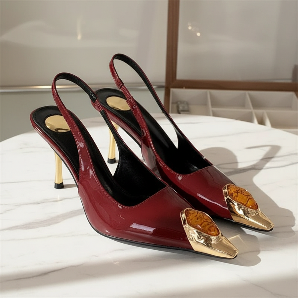 Burgundy Slingback Product