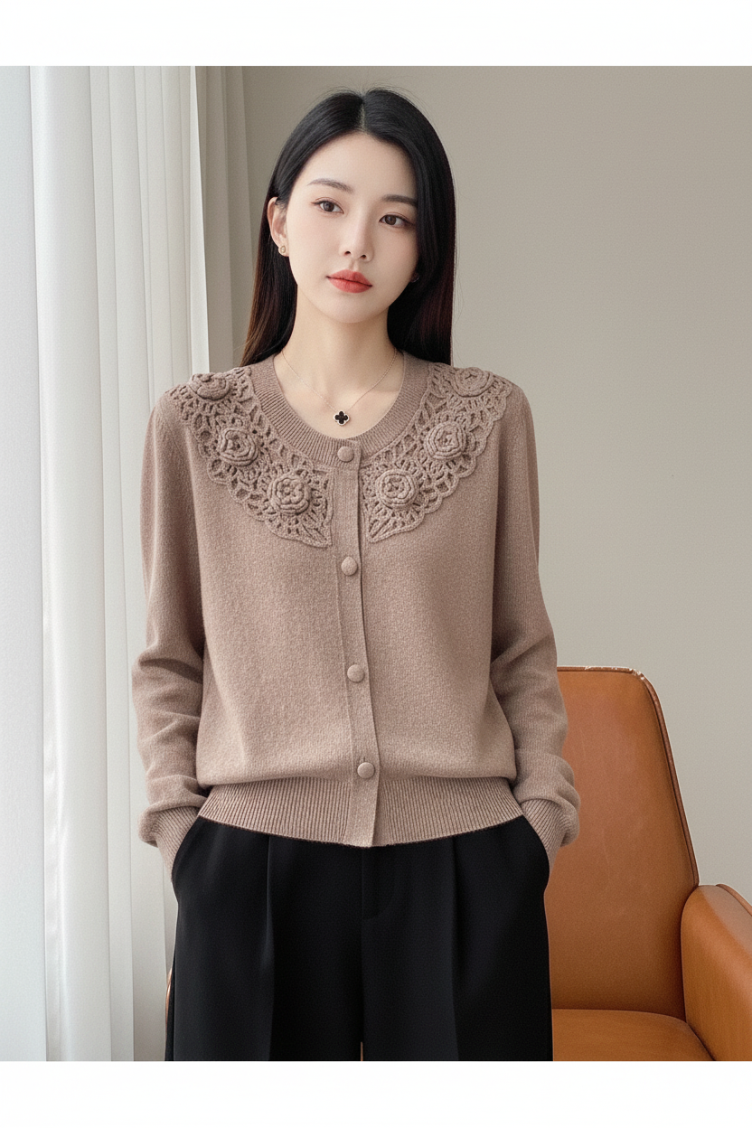 Camel Cardigan