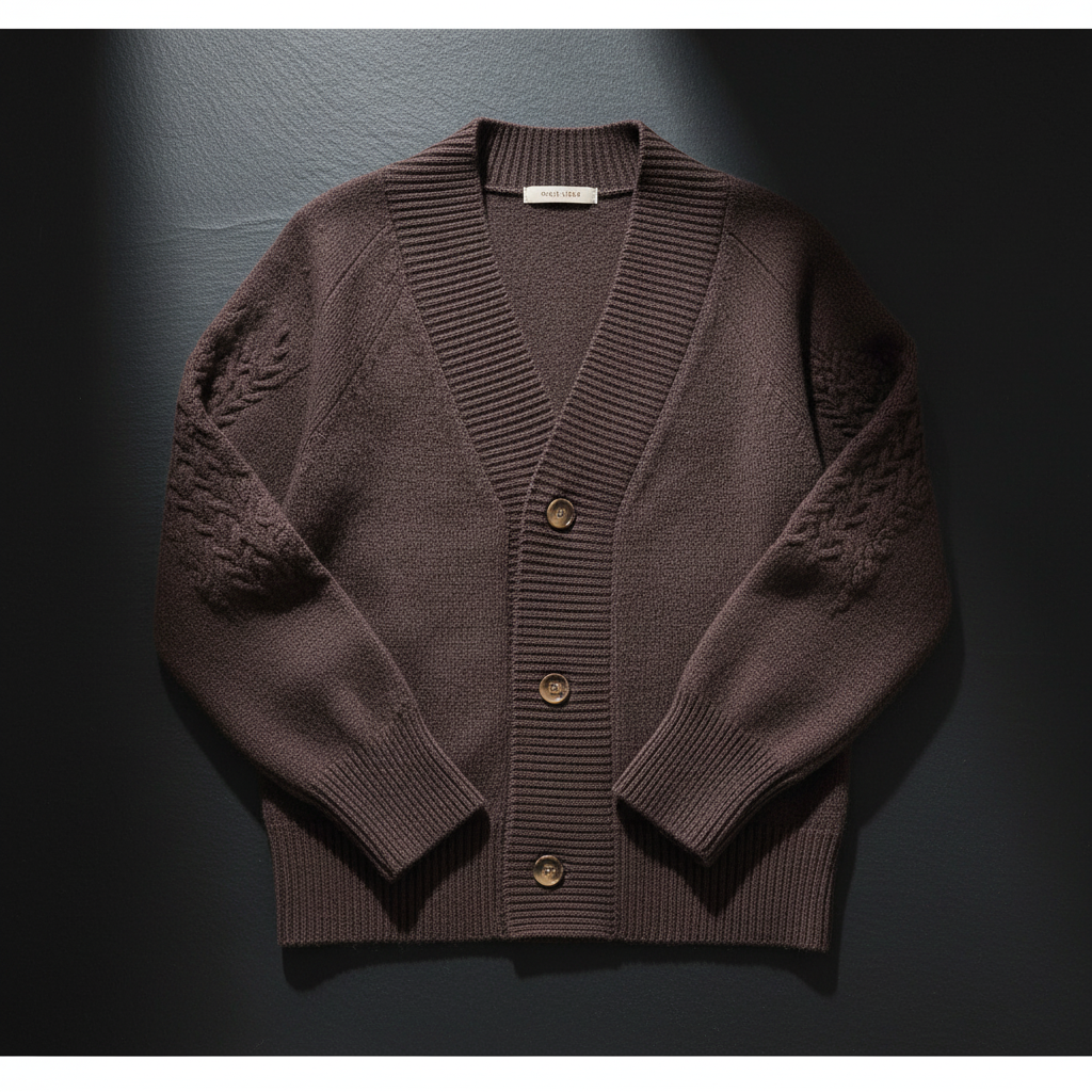 Dark Brown Flat Lay
