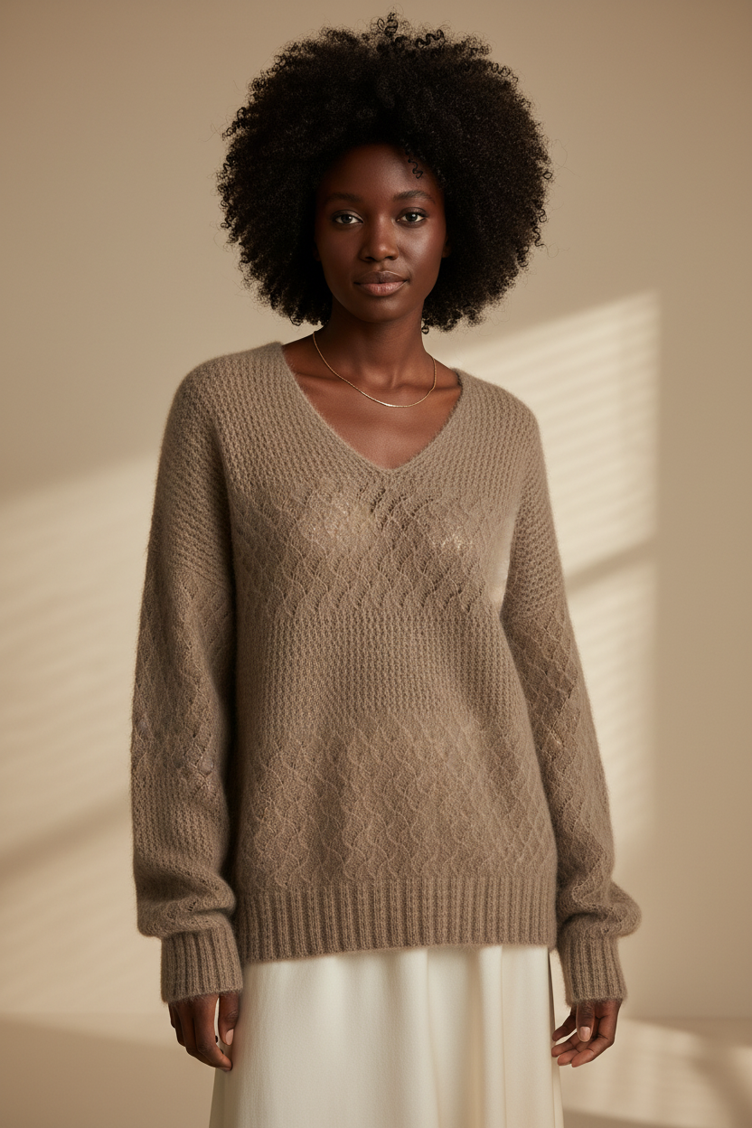 Dark Camel Sweater