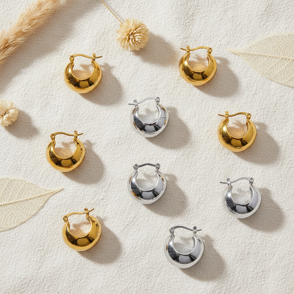 Dome Hoops Flat Lay