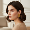 Earrings lifestyle three-quarter view