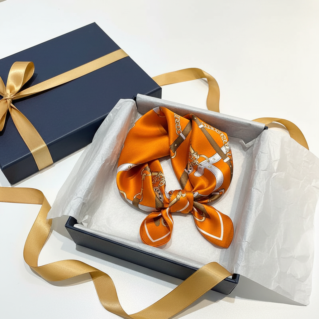 Equestrian Scarf — Gift Box