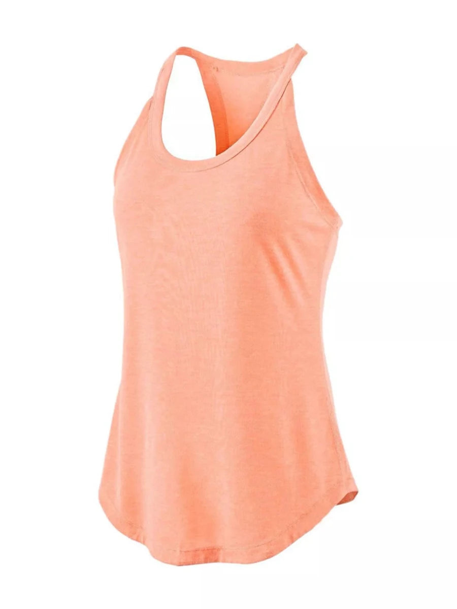 Pleated-Back Racerback Active Tank - The PM Edit