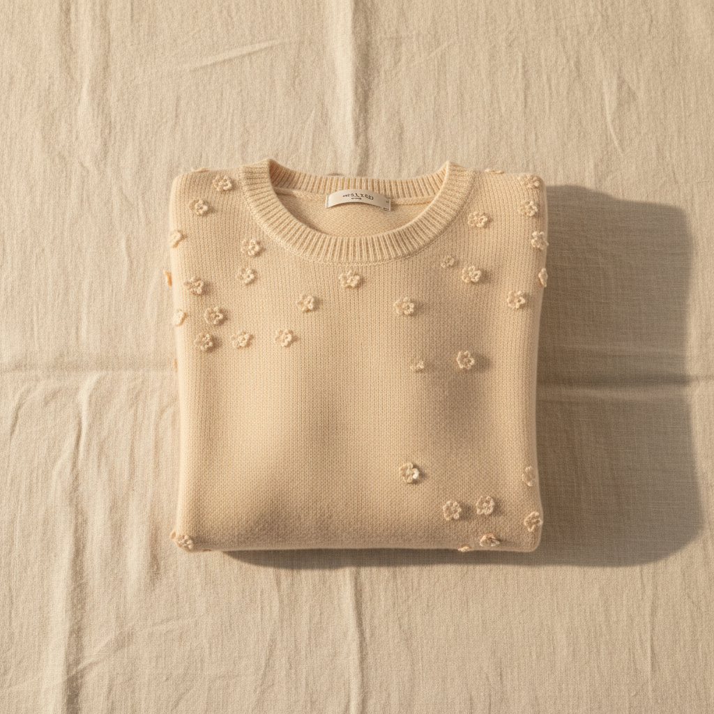Floral Sweater - Folded
