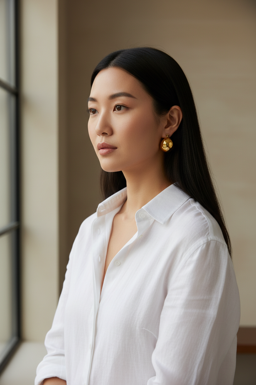 Gold Dome Hoops - Model B
