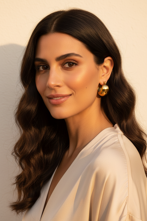 Gold Dome Hoops - Model C