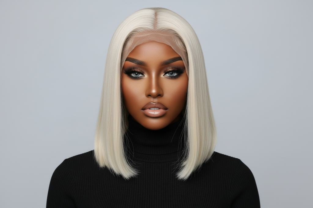613 13x4 Pre-Plucked Lace Front Body Wave Bob Wig |180% Density| 100% Human Hair