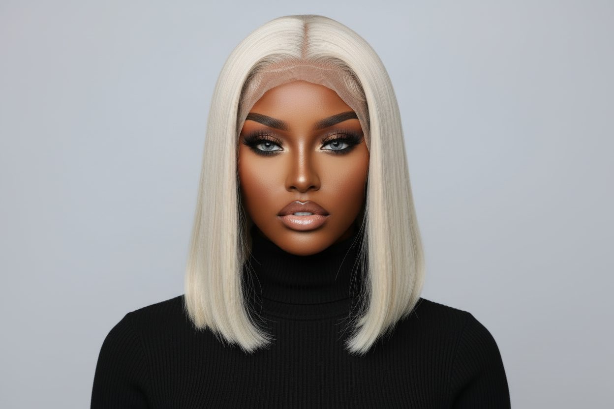 613 13x4 Pre-Plucked Lace Front Body Wave Bob Wig |180% Density| 100% Human Hair