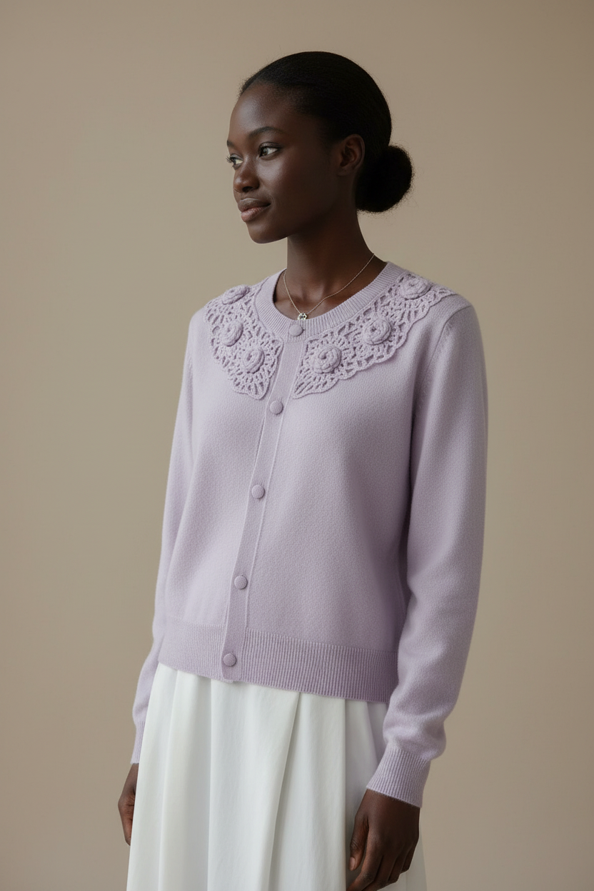 Light Purple Cardigan