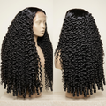 Original two-view hair composition with only the mannequins and setting changed
