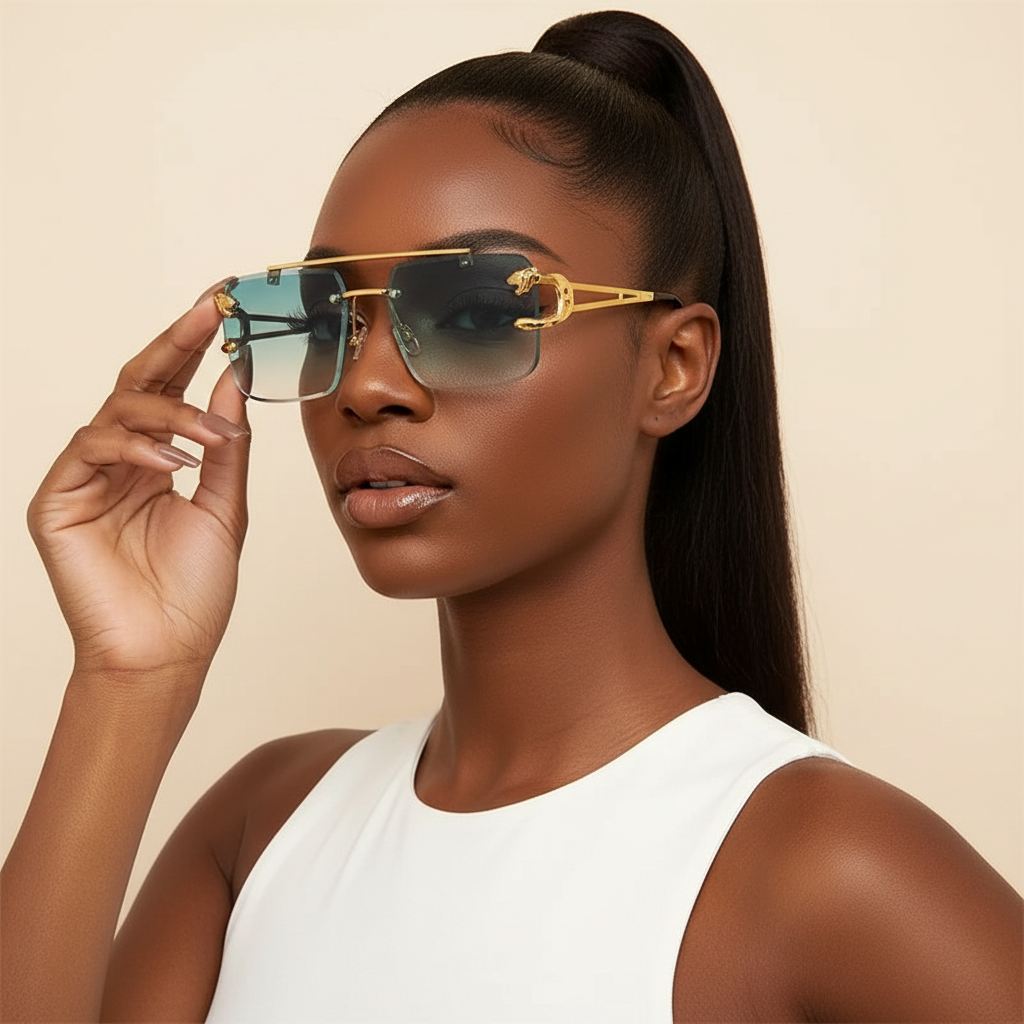 Panther Sunglasses - Teal