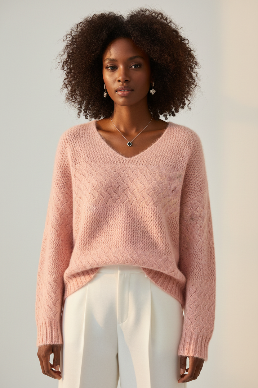 Pink Sweater Redo