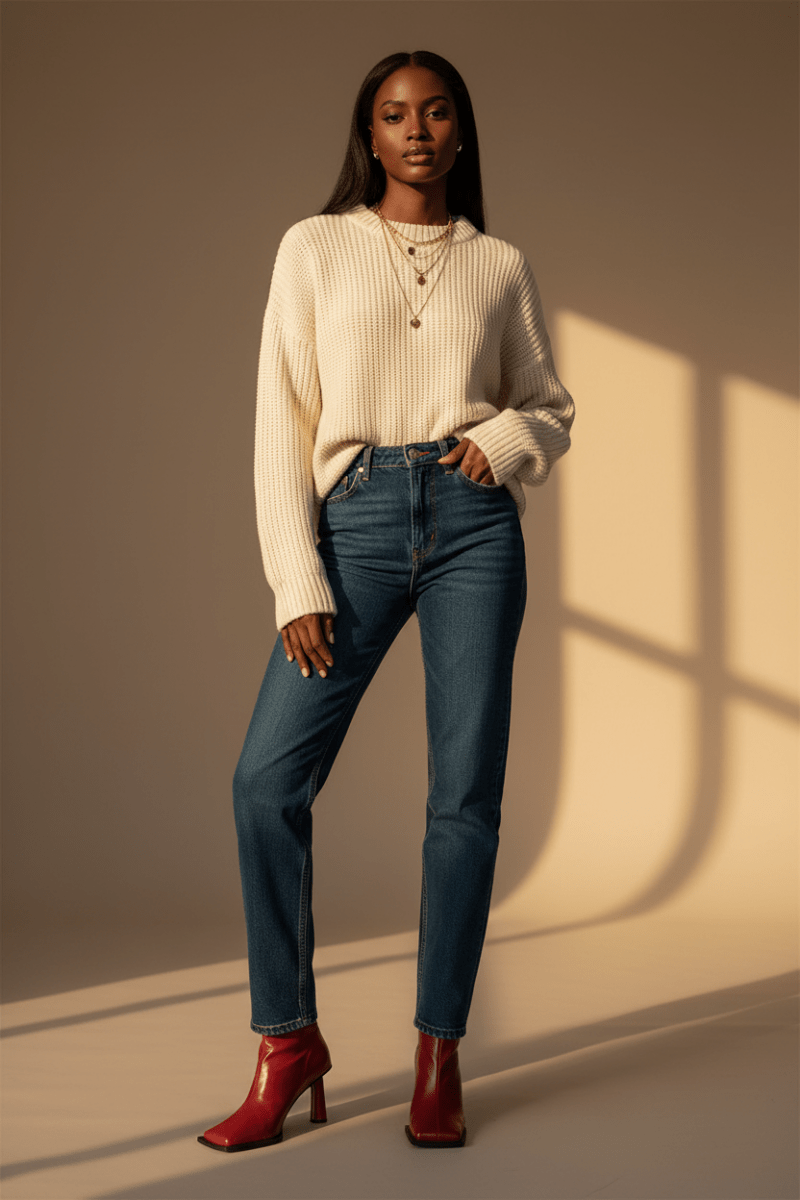 Square Toe Sock Ankle Boot - The PM Edit