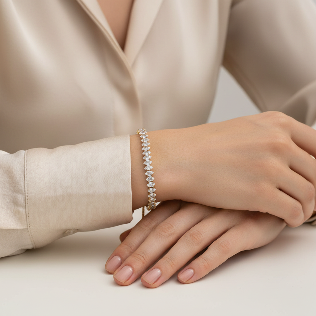 Revised Gold bracelet lifestyle