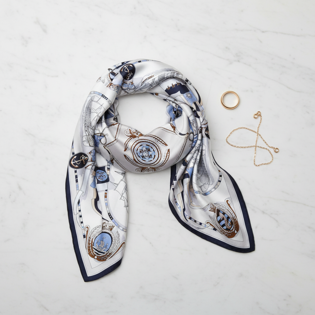 Scarf Flat Lay