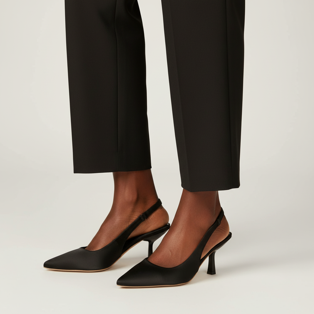 Kitten Heel Black