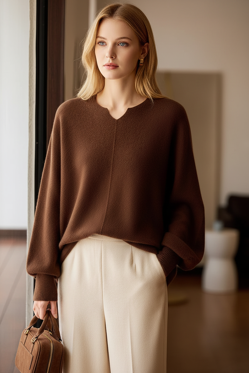 Sweater Brown - Caucasian