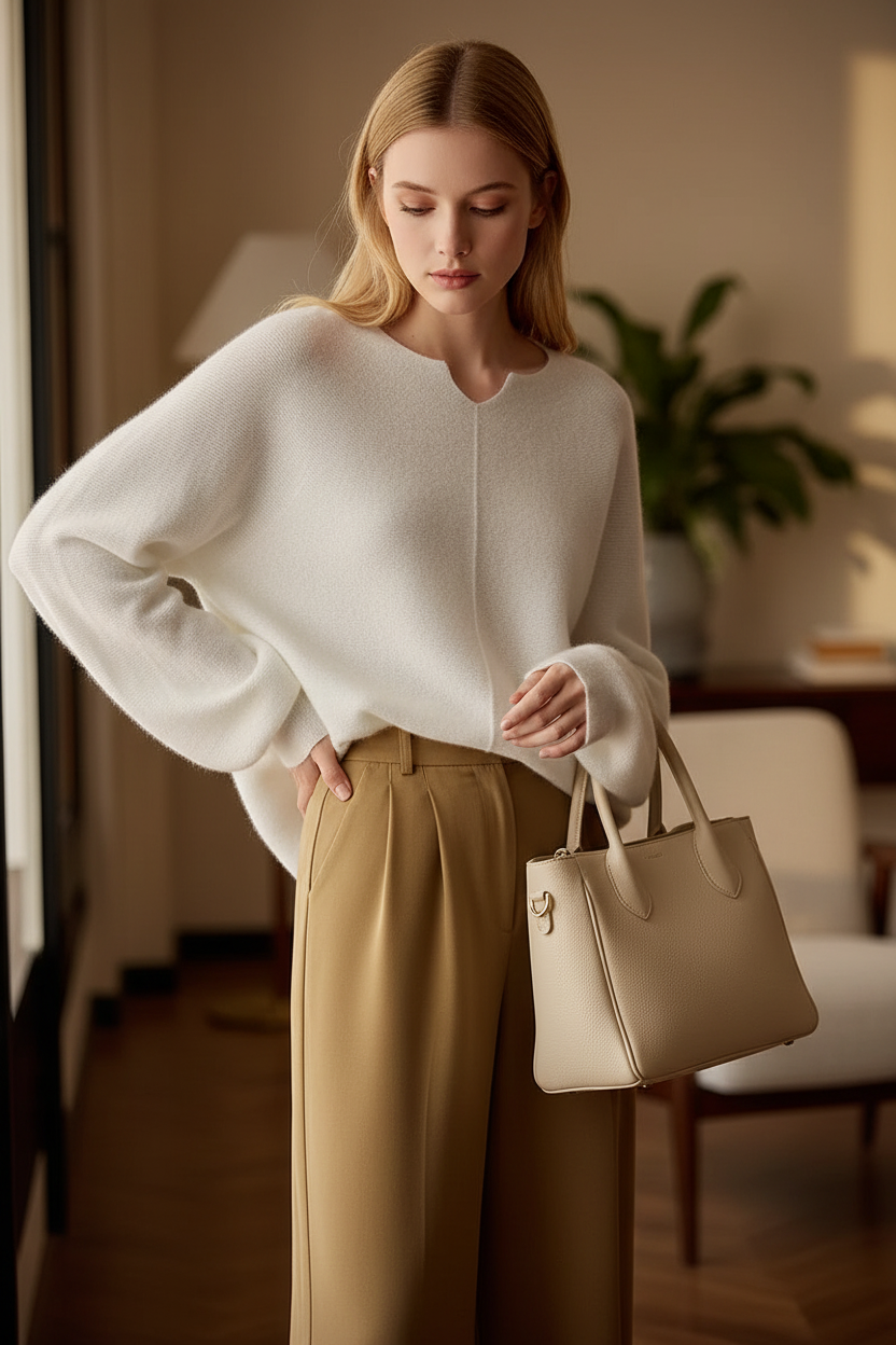Sweater White - Caucasian