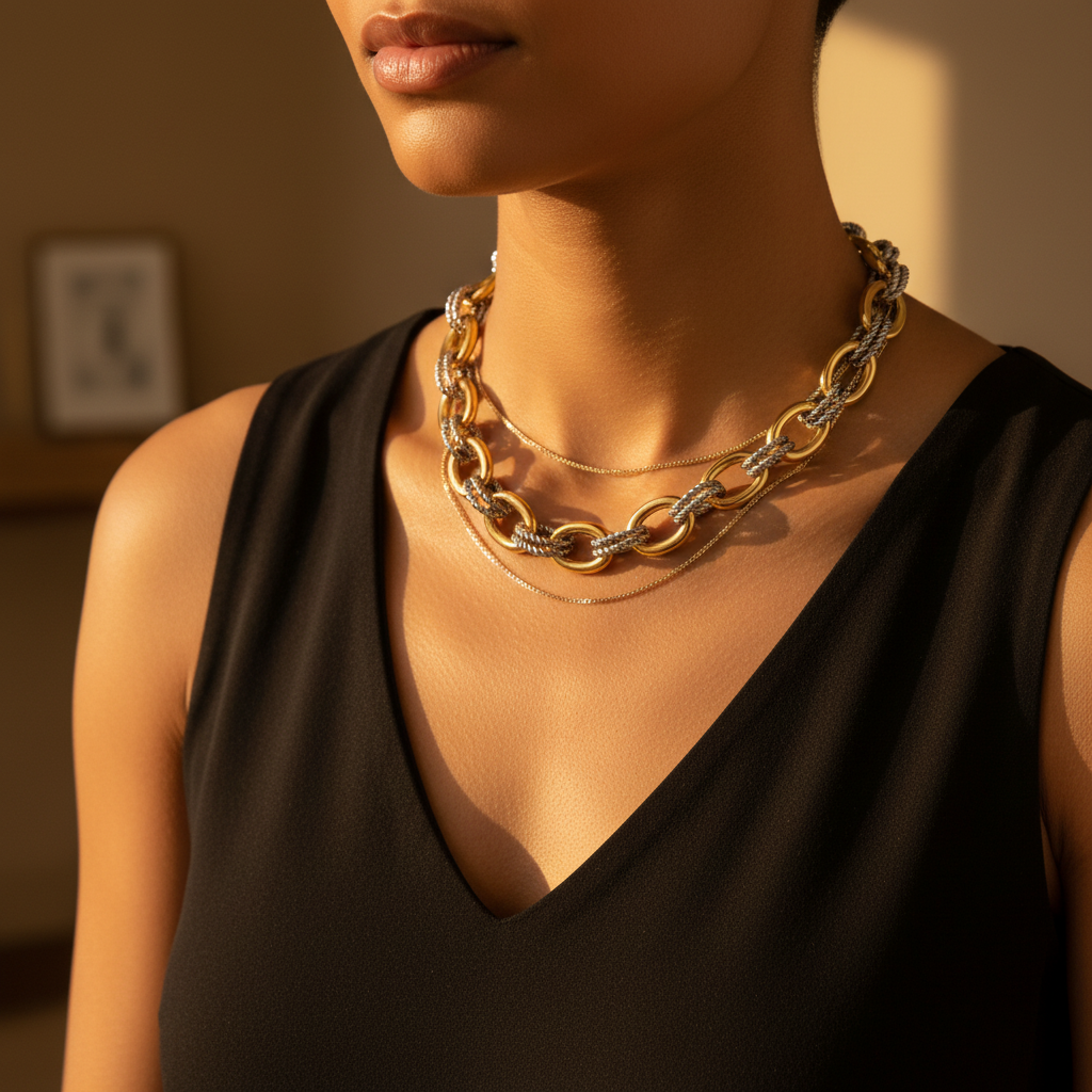 Two-Tone Chain Lifestyle 2