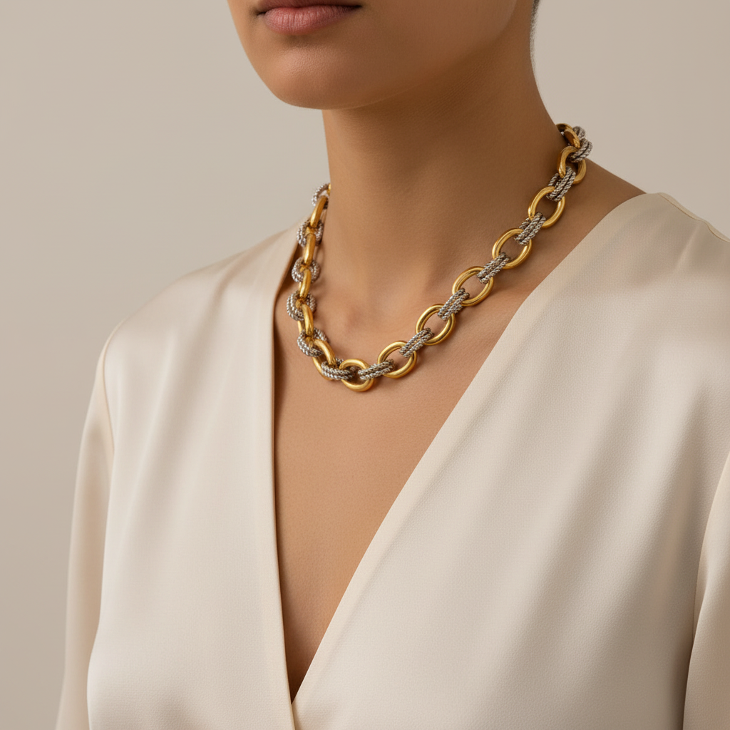 Two-Tone Chain Lifestyle 3