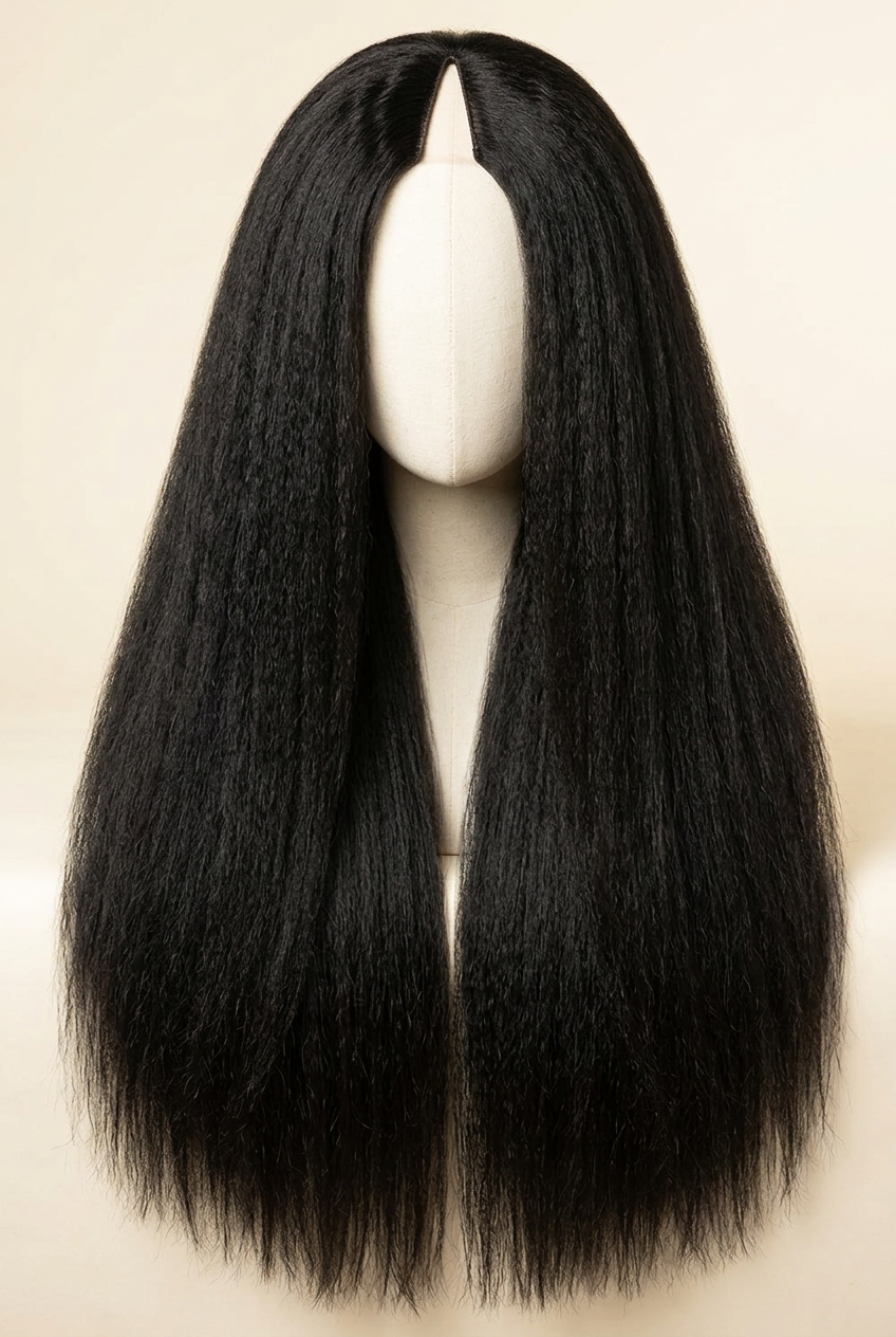 V-Part Yaki Wig — Full-Length Mannequin