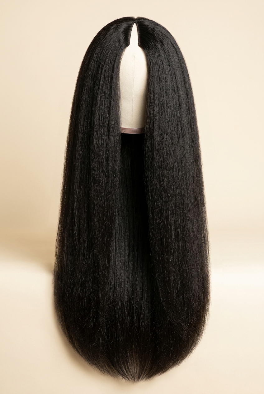 V-Part Yaki Wig — Longer Fuller Front