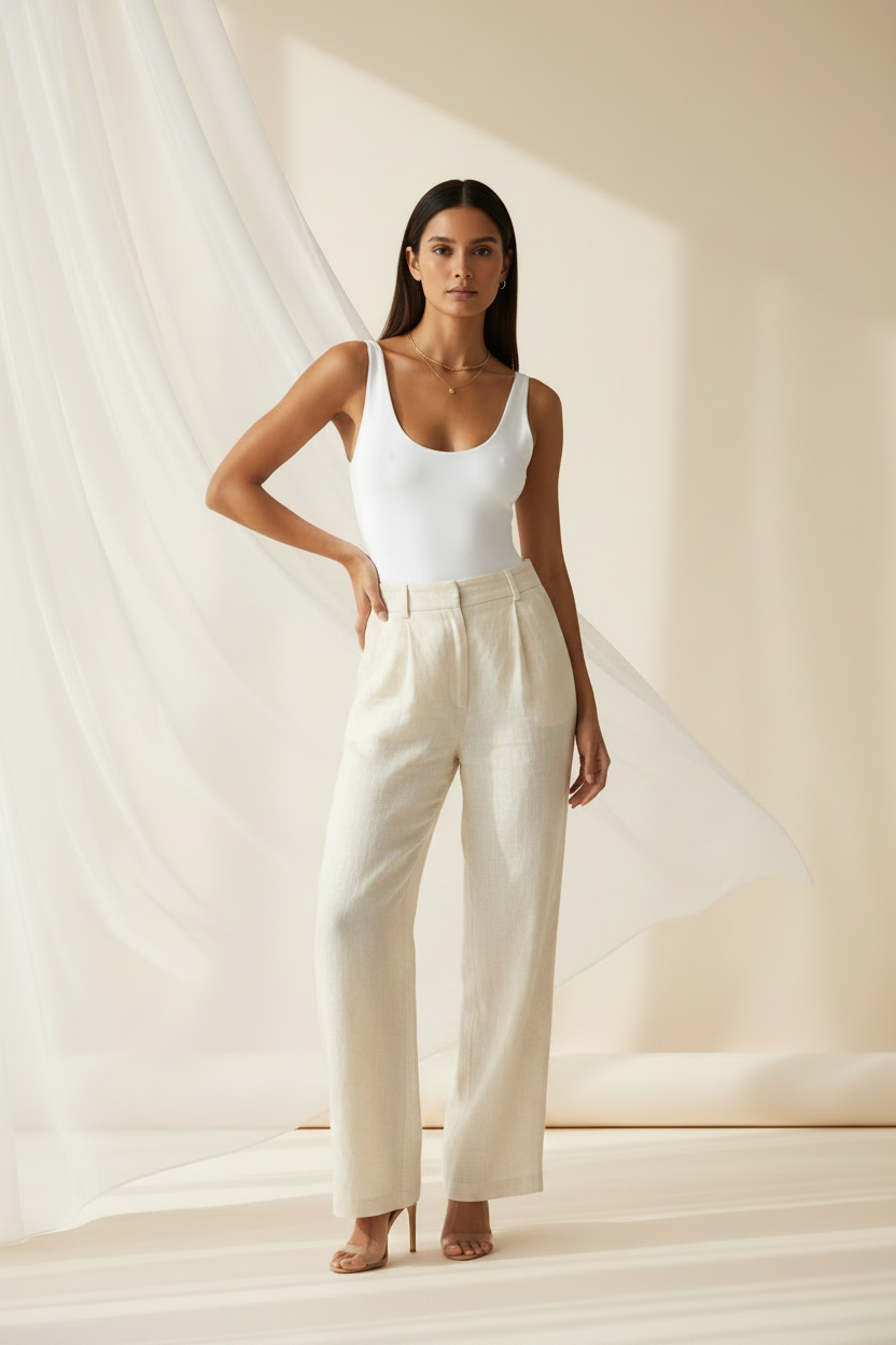 White Bodysuit Styled