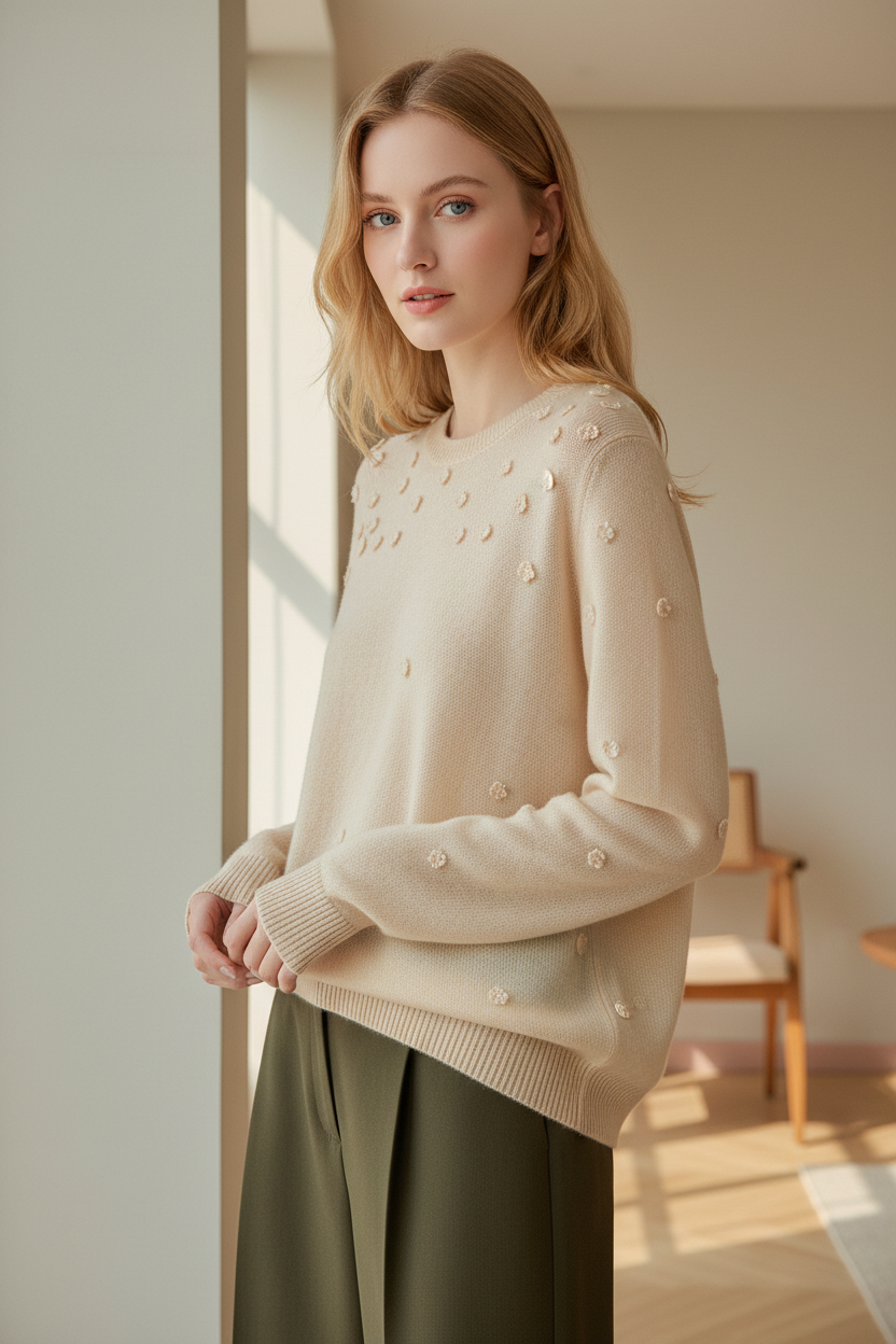 White Model - Beige
