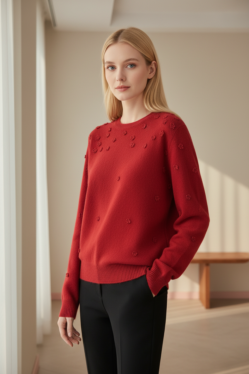 White Model - Red
