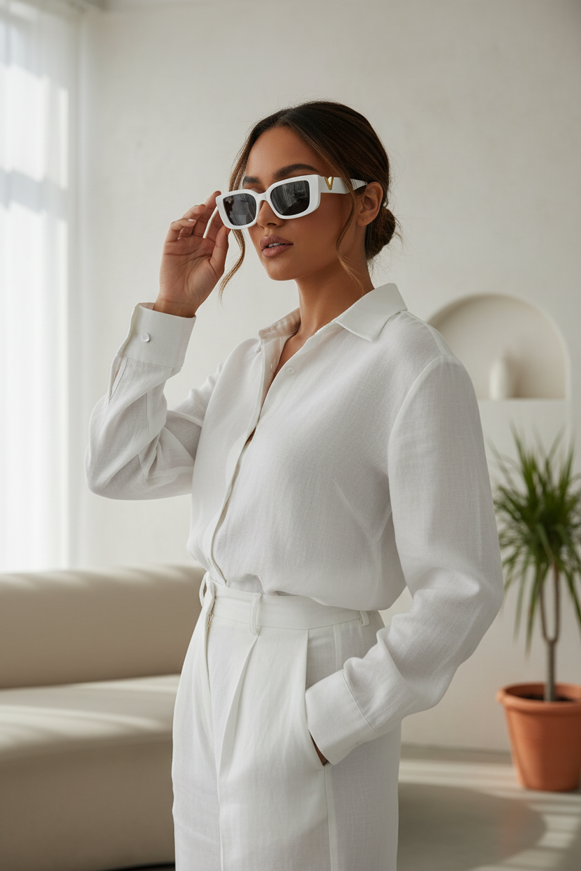 White — Three-quarter