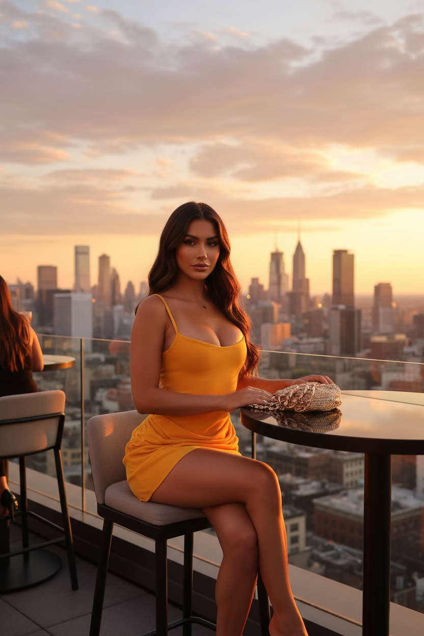 Yellow Dress Rooftop Bar
