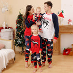 Load image into Gallery viewer, Men MERRY CHRISTMAS Graphic Top and Reindeer Pants Set
