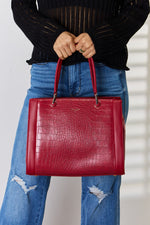 Load image into Gallery viewer, Texture Leather Handbag
