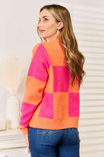 Load image into Gallery viewer, Checkered Colorful Cardigan
