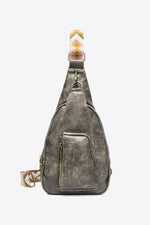Load image into Gallery viewer, Faux Leather Crossbody Sling Bag – Sleek, Lightweight &amp; Versatile
